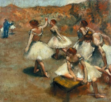 Edgar Degas œuvres - répéter à l’extérieur Edgar Degas